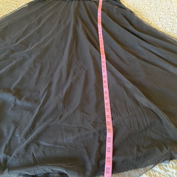 JS Collection NWT formal black evening gown S:12 - Picture 8 of 11